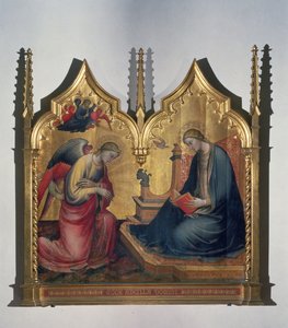 Kunngjøring (tempera på panel)